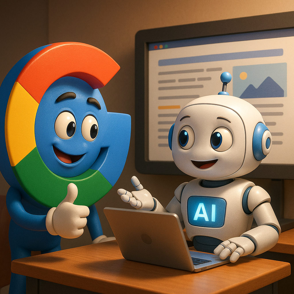 Схема: як Google оцінює контент, створений ШІ — SEO, E-E-A-T, Helpful Content