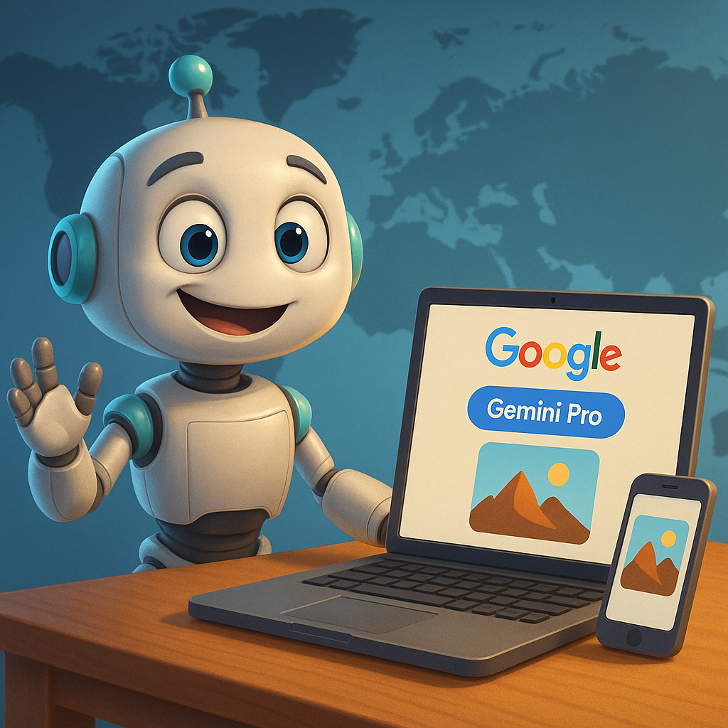 Google Bard з активованим Gemini Pro та прикладом генерації зображень штучним інтелектом