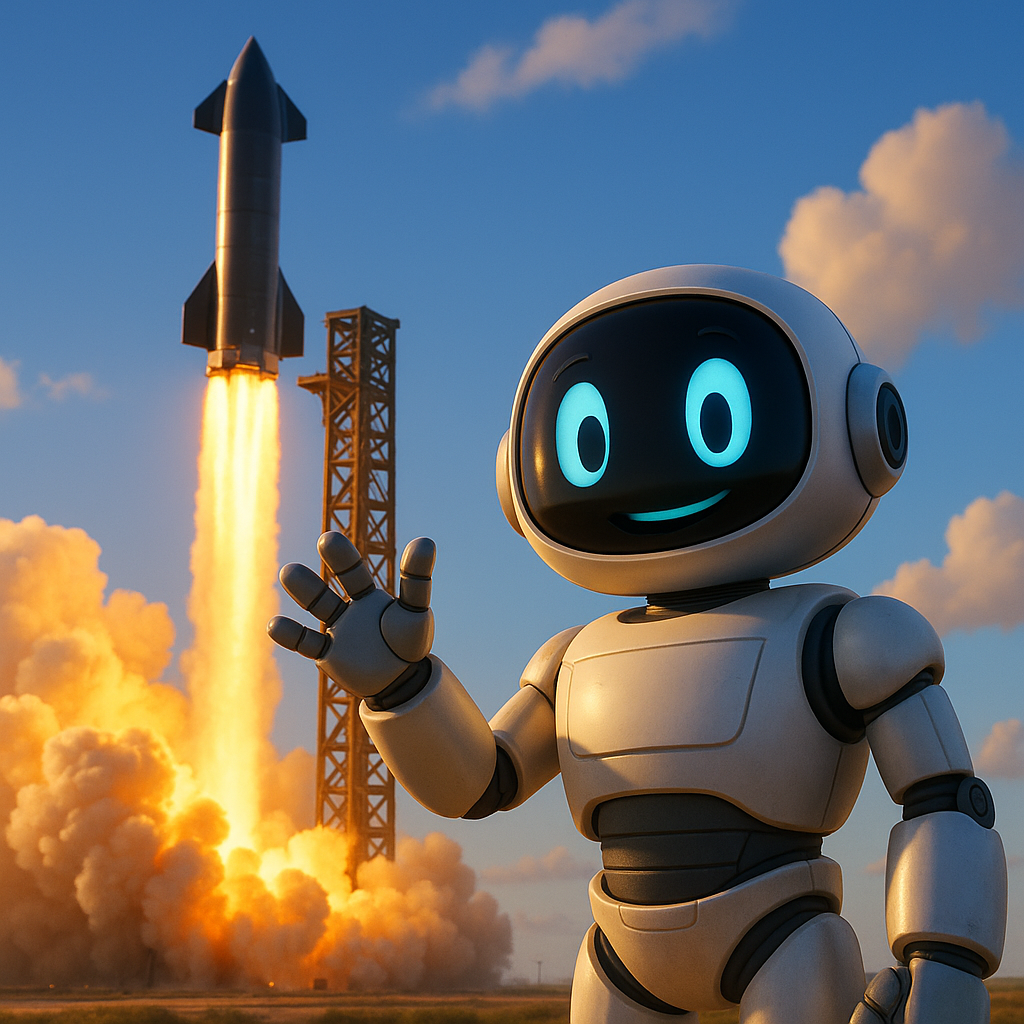Старт ракети Starship SpaceX без аварії — аналіз телеметрії ШІ та комп'ютерний зір у реальному часі