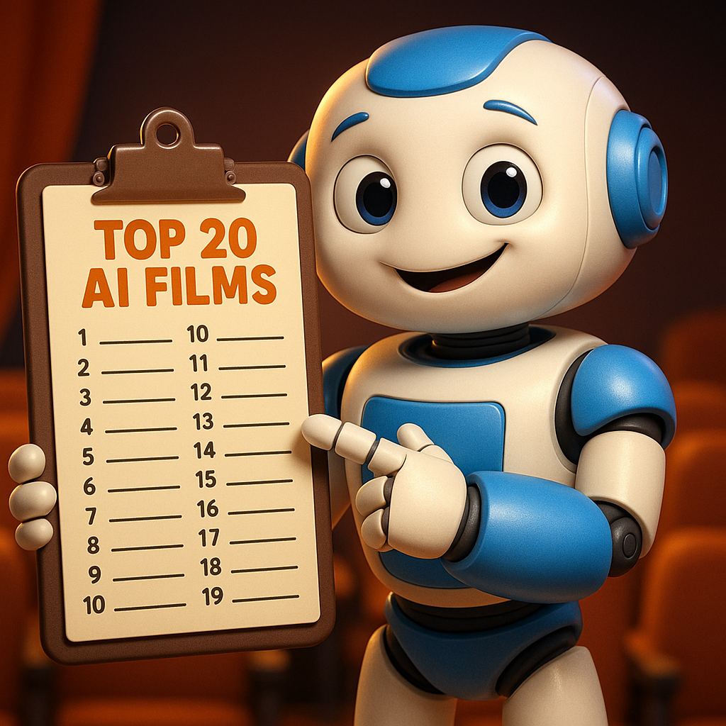 Постер добірки: ТОП 20 фільмів про штучний інтелект (AI)