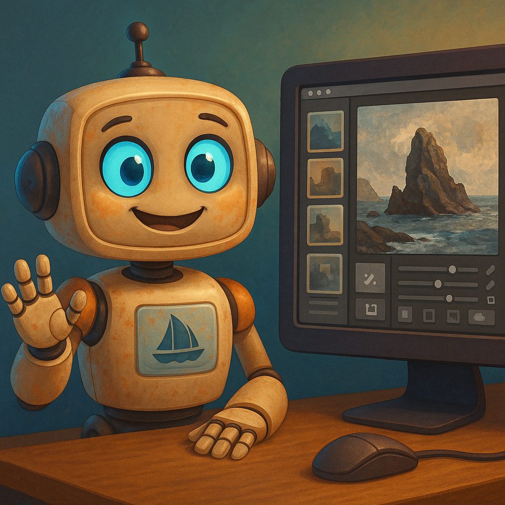 Midjourney — ретекстуризація та редагування зображень ШІ (inpainting/outpainting)