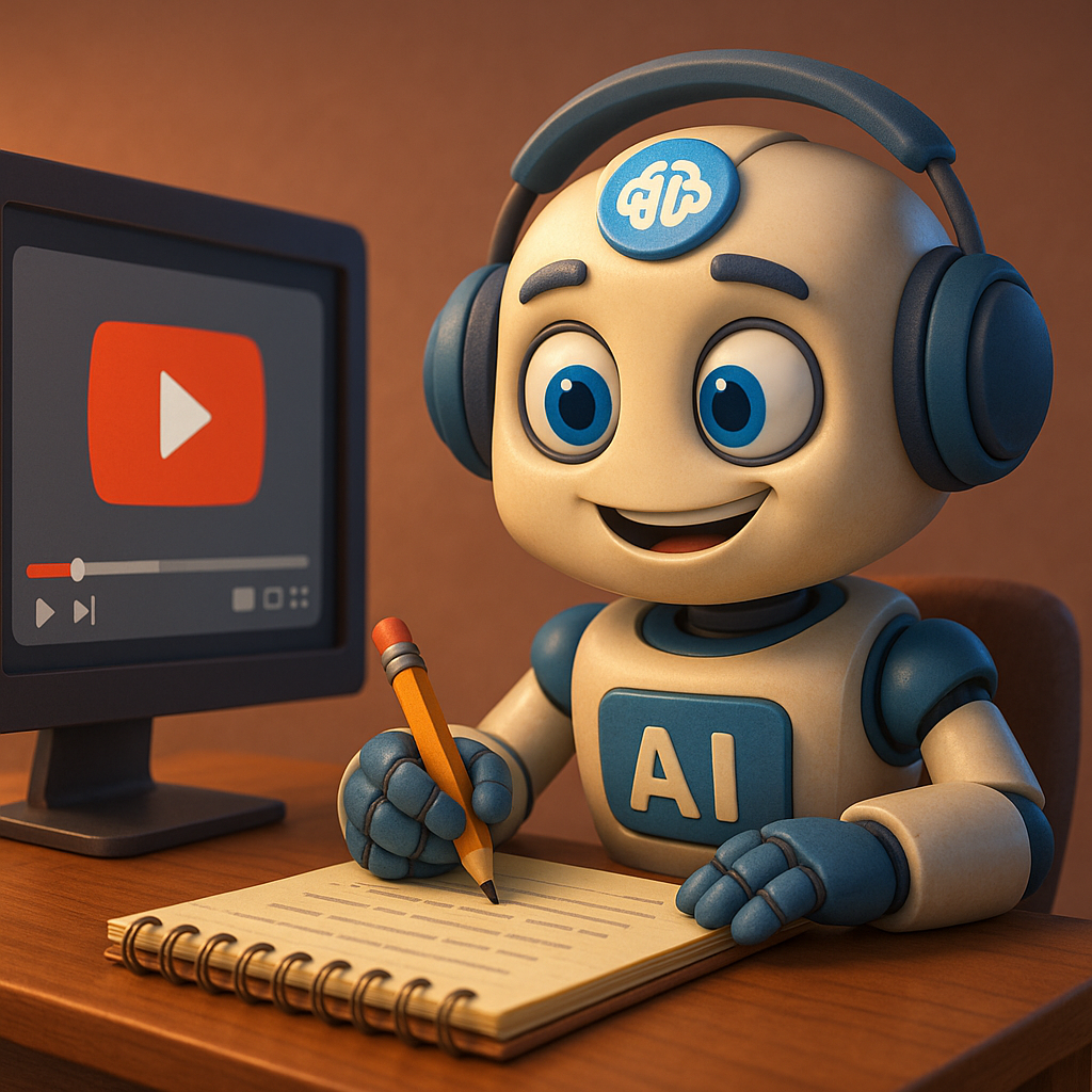 Swiftnotes.ai — ШІ для конспектування YouTube-відео: автоматична розшифровка та підсумки