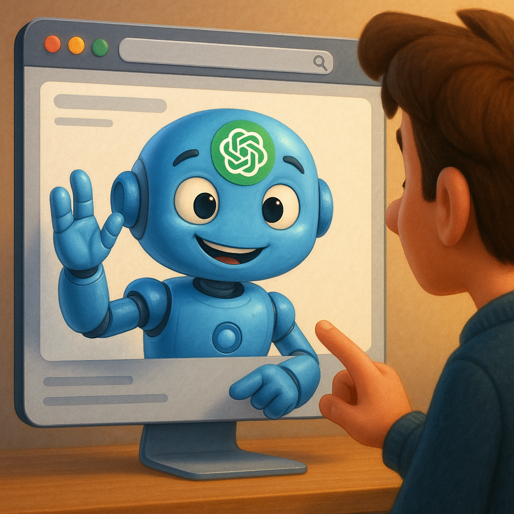 Інтерфейс ChatGPT Agent у браузері: можливості AI-асистента, автоматизація, інтеграції та розширення.