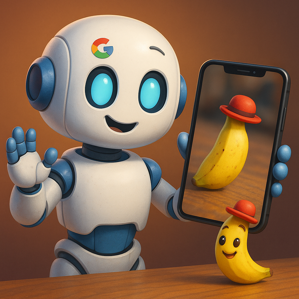 Nano Banana від Google — AI-редактор фото, автозаміна фону та покращення портретів