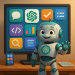 Інтерфейс платформи ChatGPT від OpenAI з інтегрованими додатками та GPT‑моделями